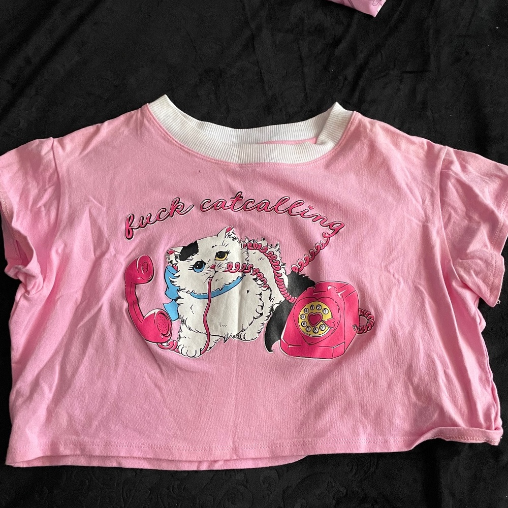 Chrissy sparkles crop top